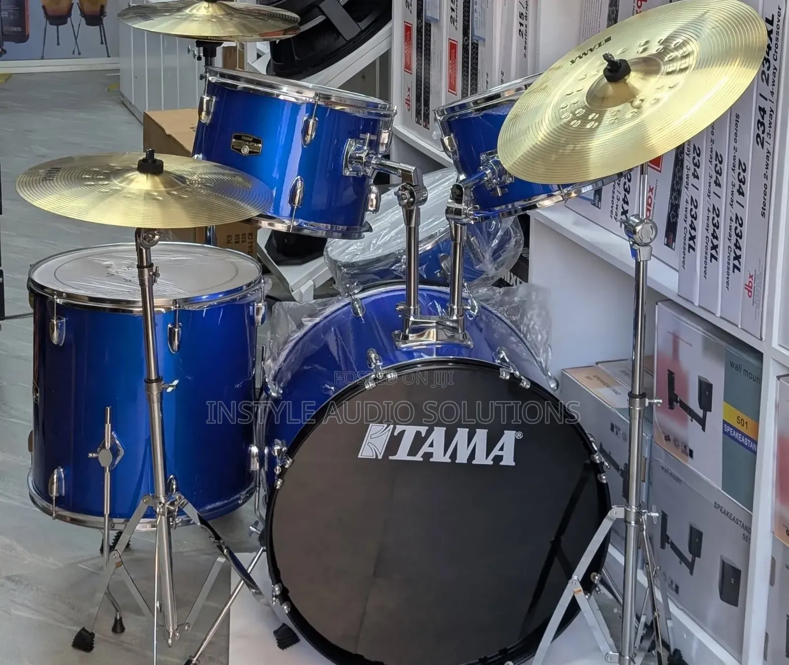 5 Pieces Professional Tama Drum Set Kit