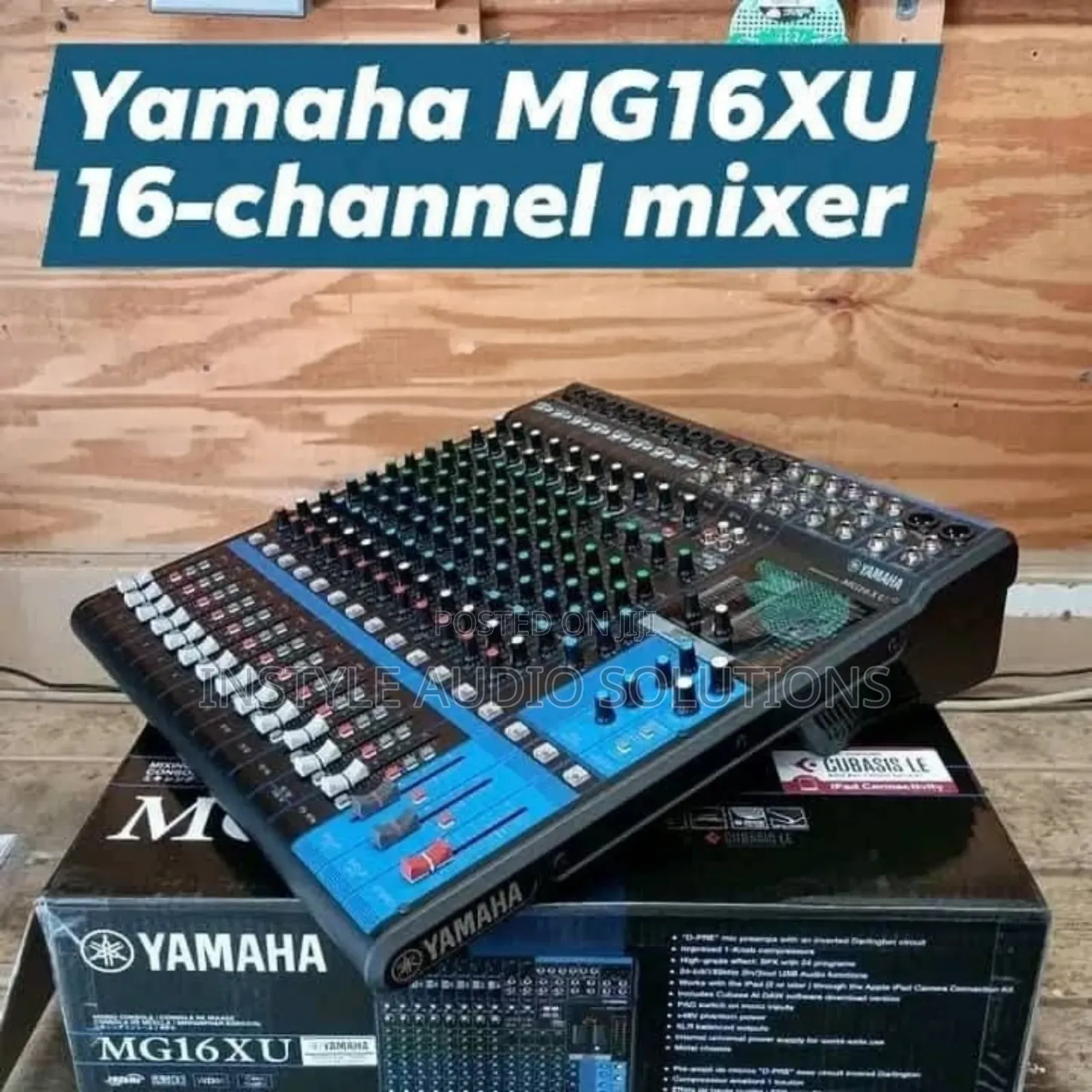 16 Channels Yamaha Mg16xu Plain Mixer