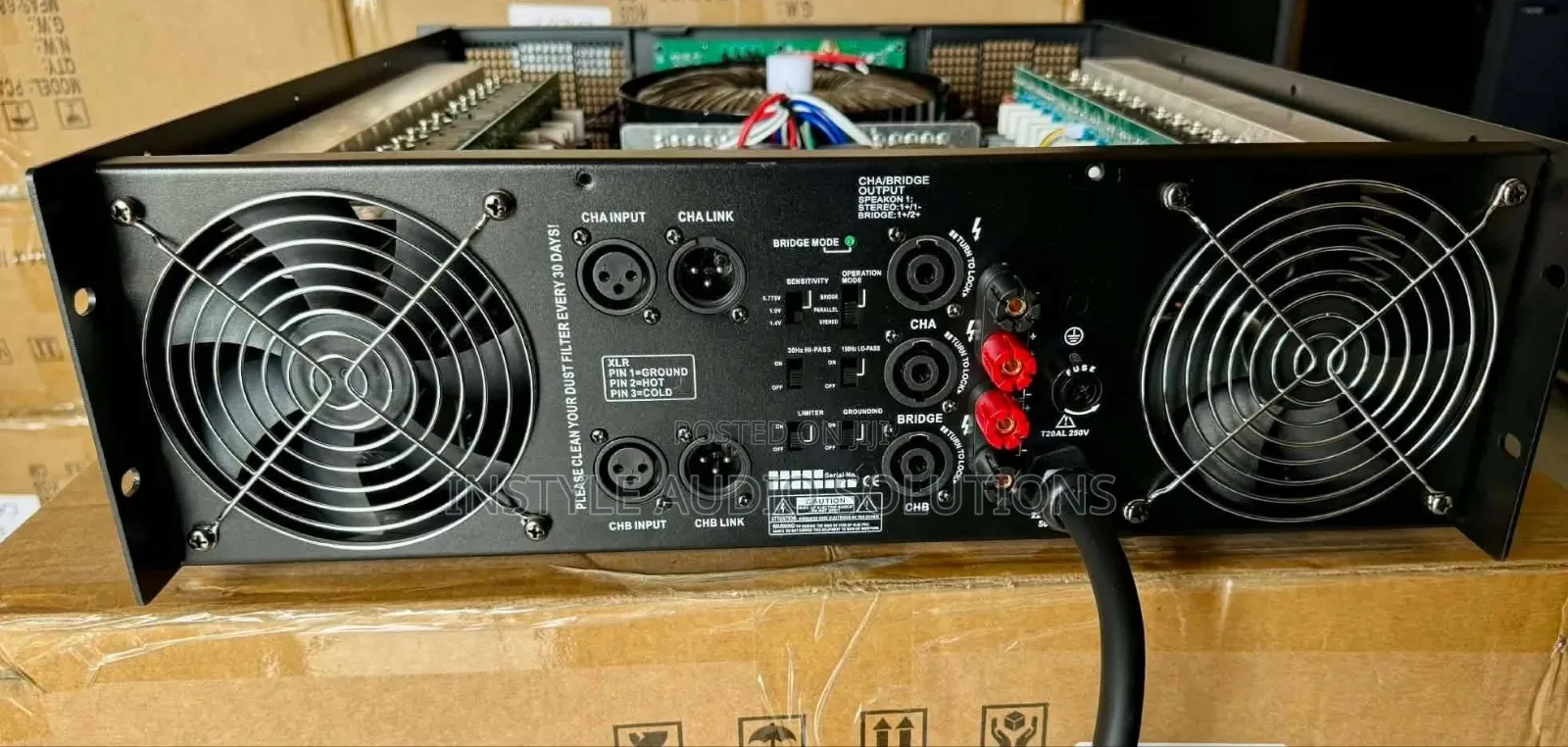 Ca18 Crest Audio Professional Powered Amplifier 2 Channels 5000w