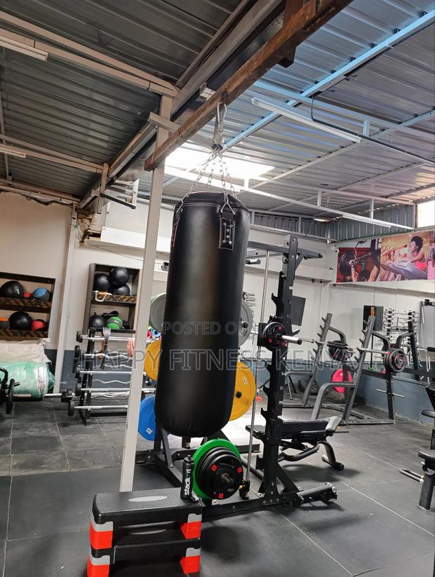 50kg Punch Bag: Heavy Duty Black - thumbnail 3