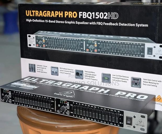 Beringer Fbq1502hd High-Quality 15 Band Graphics Equalizer