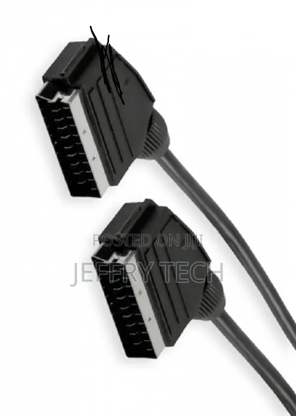 1.5m Scart to Scart Cable (Male to Male)