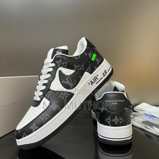 Quality Leather Nike Airforce 1 Louis Vuitton X