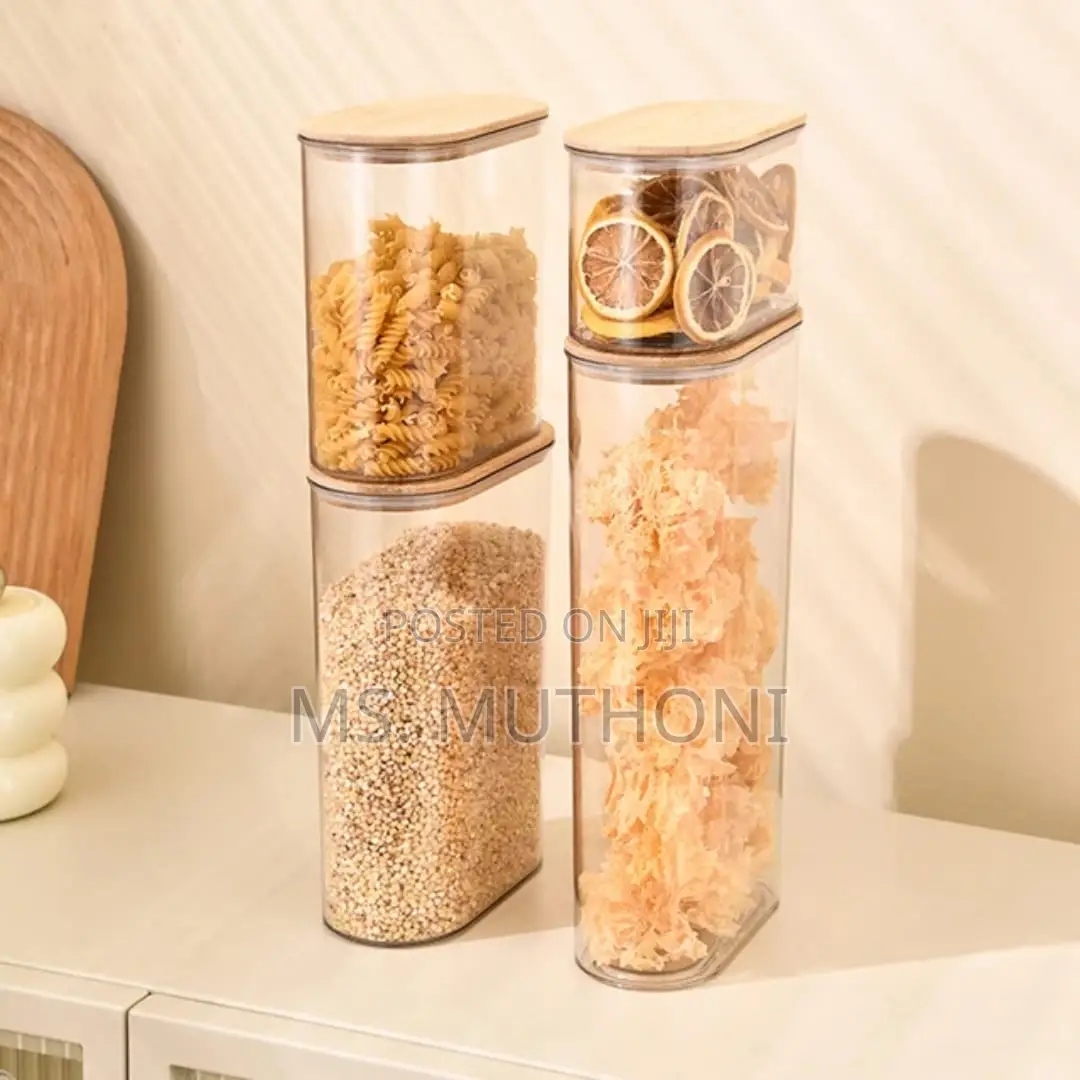4pcs Set Acrylic Storage Containers*