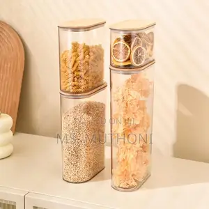 4pcs Set Acrylic Storage Containers*