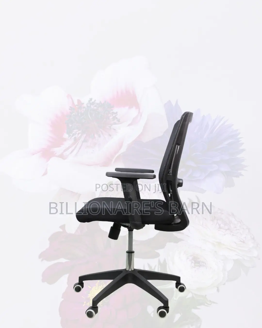 The Barn Origin Chair Mid Back Nylon Base Adjustable Ergonomic