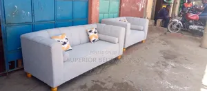 Fabric 4 Seater Sofa ( Set of 3 + 1 Seater Sofa)