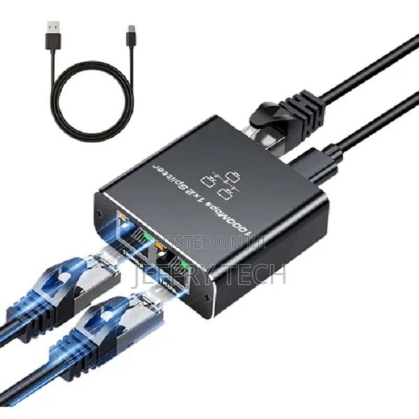 Rj45 Network Splitter Adapter 1 to 2