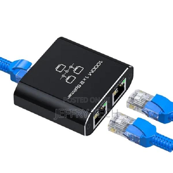 Rj45 Network Splitter Adapter 1 to 2 - thumbnail 2