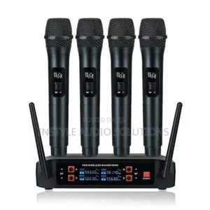 Shure Glxd94 Wireless 4 Microphone Vocal 150 Meters Frequency Range