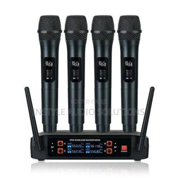Shure Glxd94 Wireless 4 Microphone Vocal 150 Meters Frequency Range - thumbnail 2