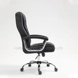 Office Chair; High Back Executive Leather Office Seat