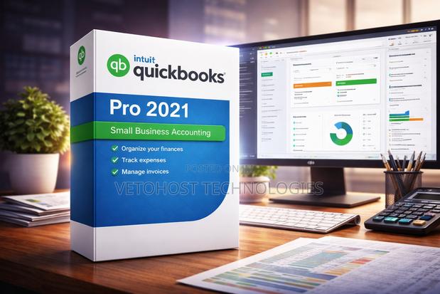 Quickbooks Pro 2021 - main view