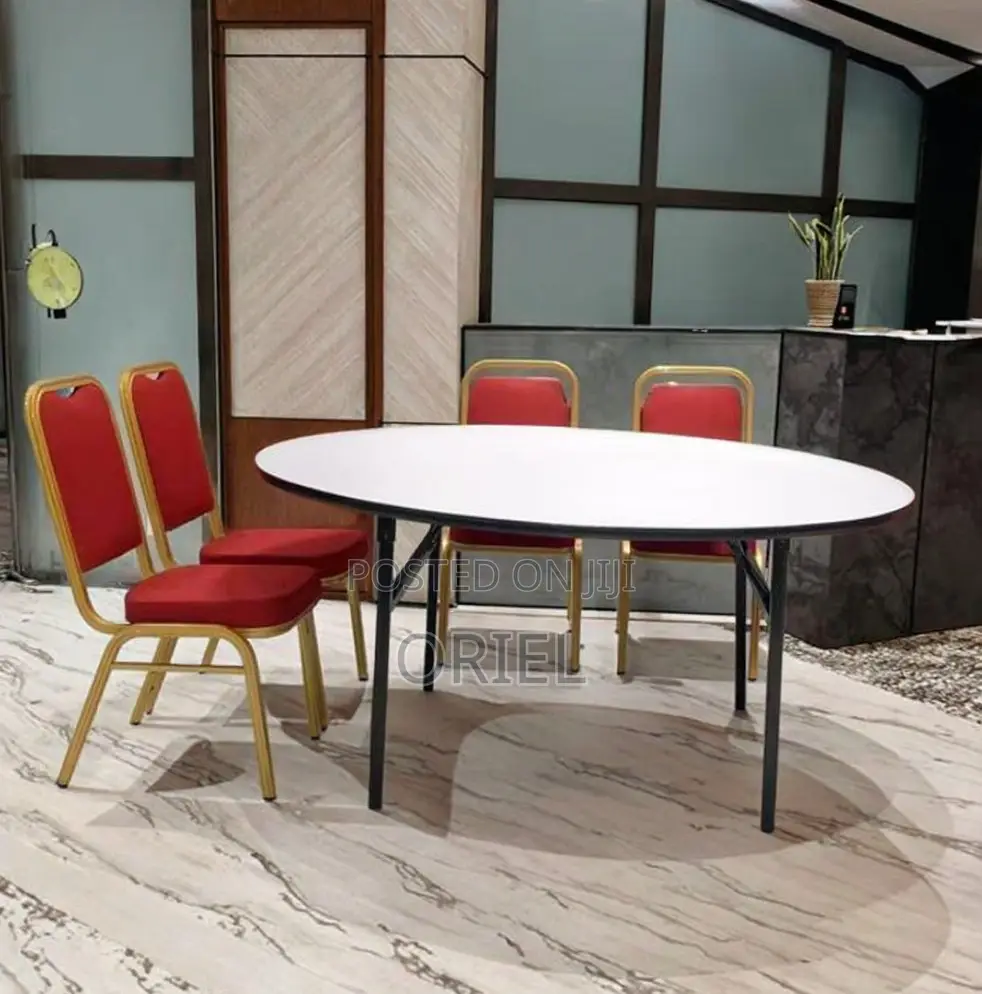 Boardroom Tables; Versatile Round Folding Office Training Table