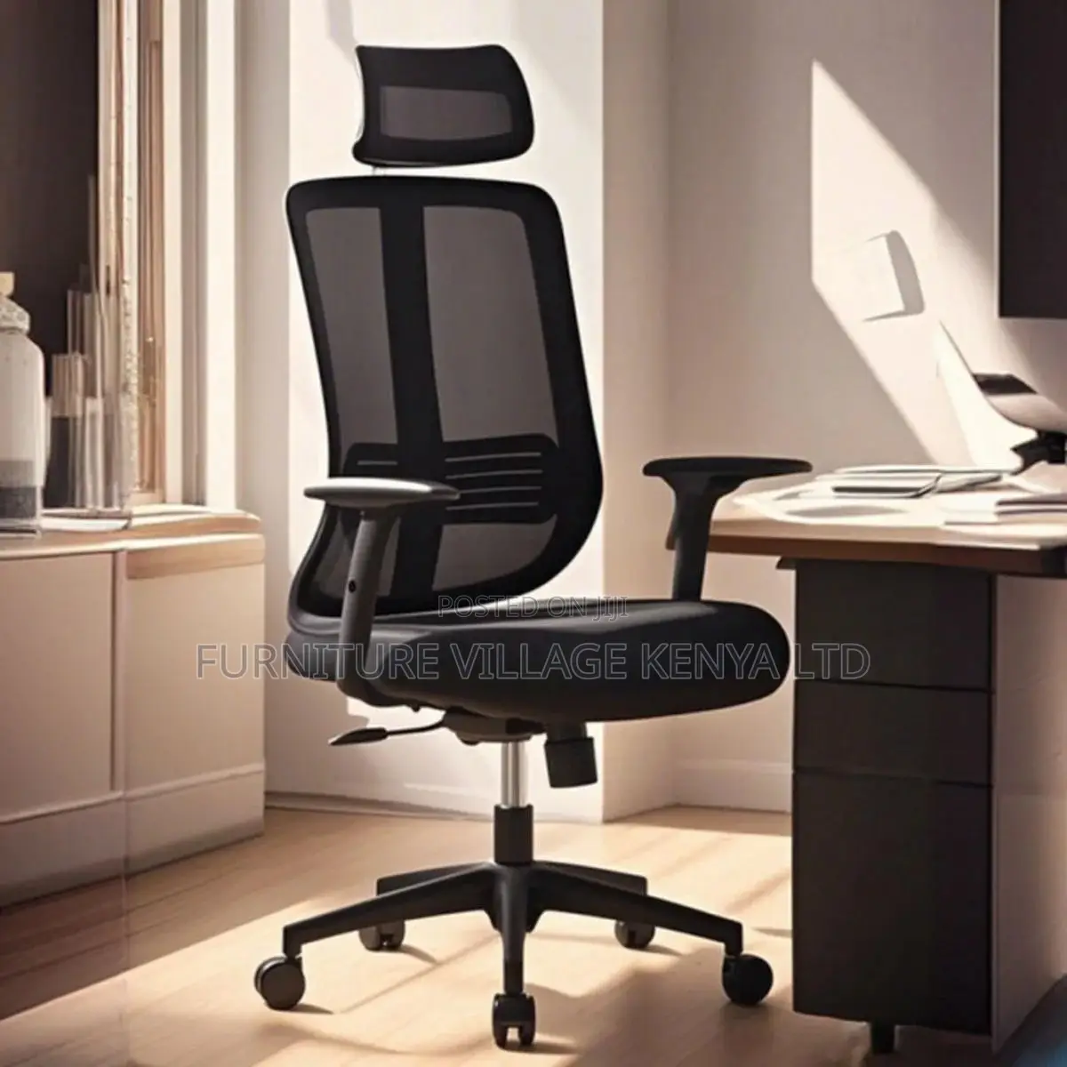 Office Chair; Ergonomic High Back Office Seat