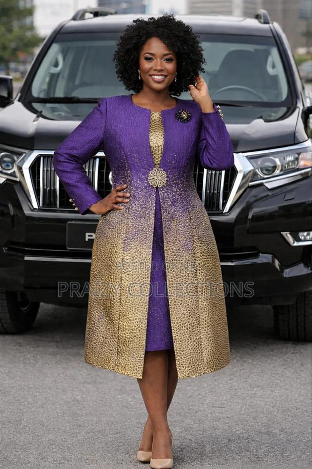 Elegant Royal 2 in 1 Dress N Coat