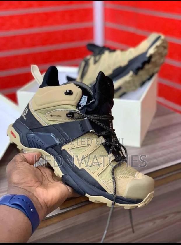 Salomon Goretex Waterproof Hiking Boots Anti-slip Outdoor Trekking - thumbnail 2