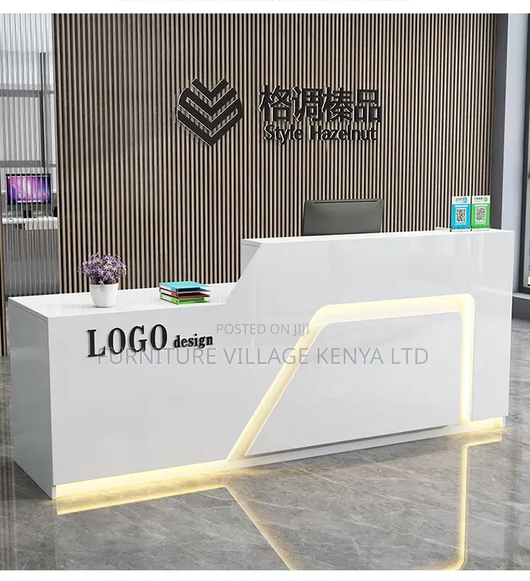 Reception Desk; 1800mm Reception Office Desk