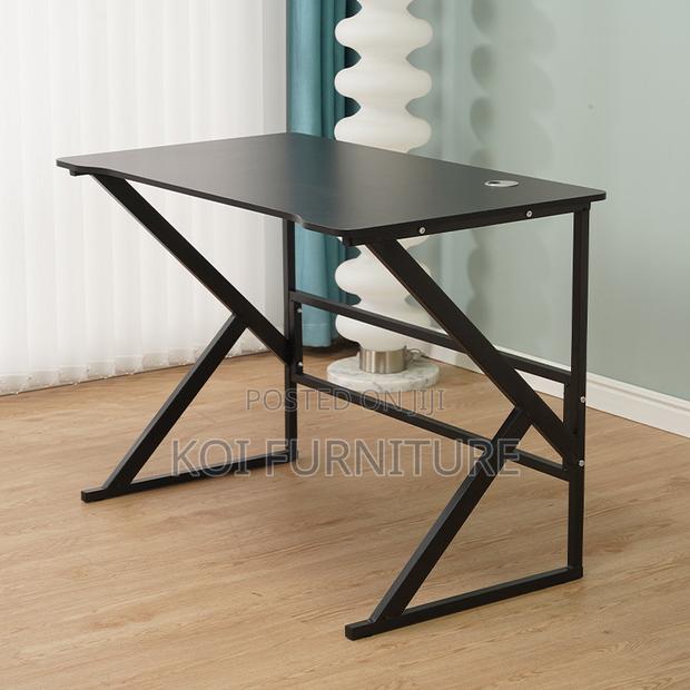 Office Desk : 1.2m Modern, Sturdy Workstation With Shelf - thumbnail 2