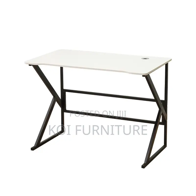 Office Desk : 1.2m Modern, Sturdy Workstation With Shelf