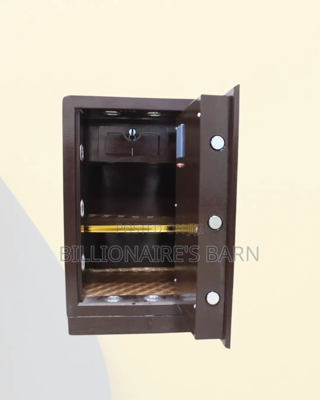 Fireproof Biometric Safe 70 Kg Programmable Keypad Dual Alarm Solution