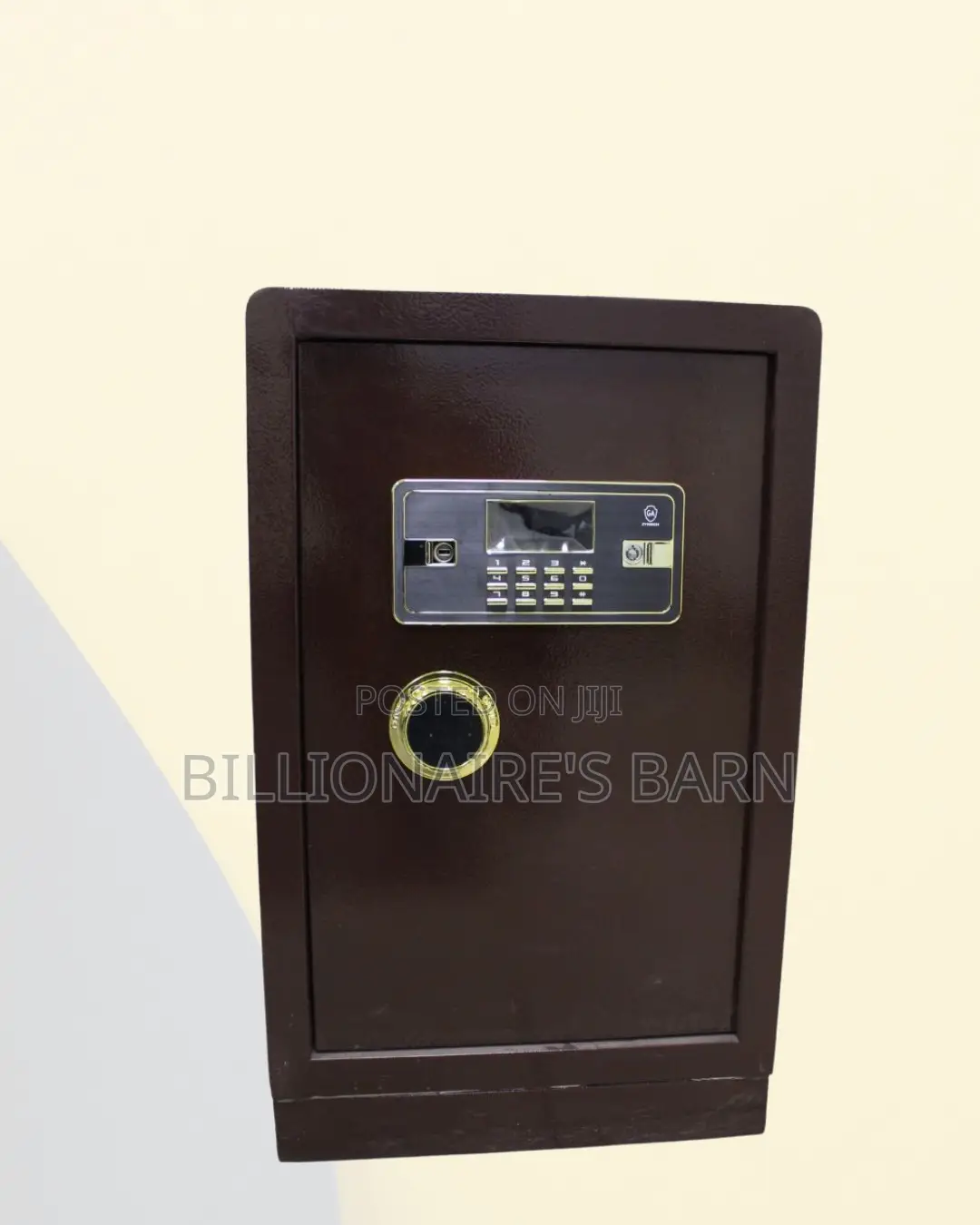 Fireproof Biometric Safe 70 Kg Programmable Keypad Dual Alarm Solution