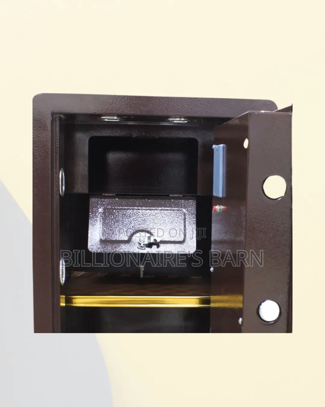 Fireproof Biometric Safe 70 Kg Programmable Keypad Dual Alarm Solution