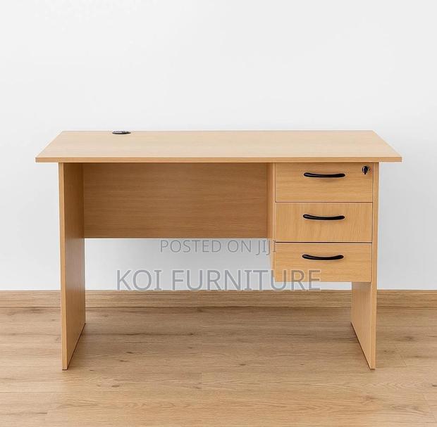 Office Desk : 1.2m Home Study Office Desk With Three Drawers - thumbnail 9