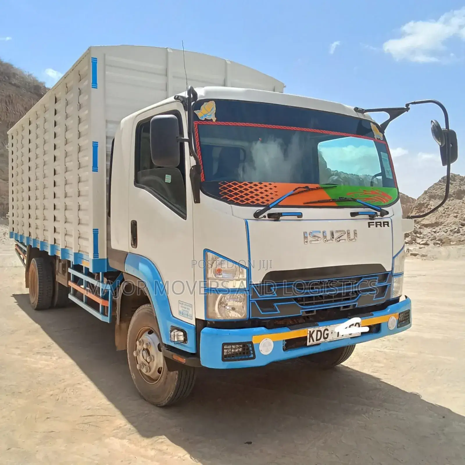 Lorries for Within and Across the Borders Delivery Are Ready