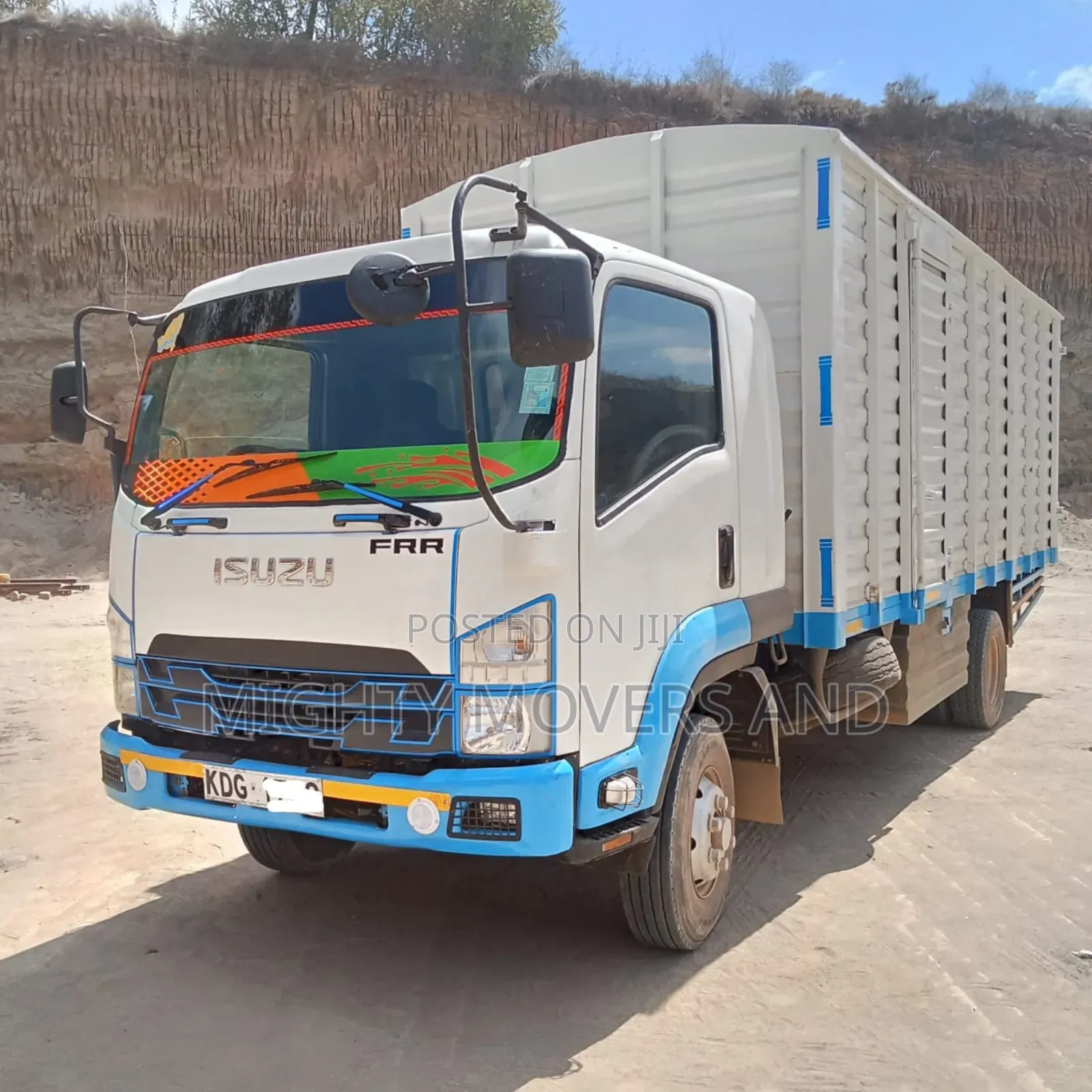Lorries for Within and Across the Borders Delivery Are Ready