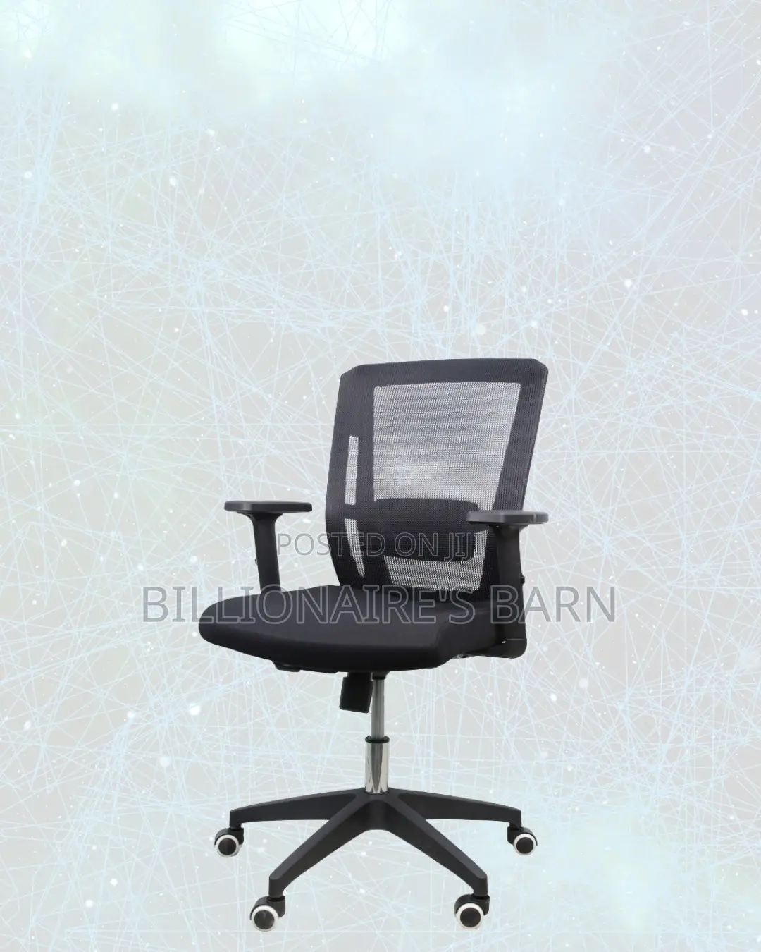 The Barn Origin Chair Mid Back Nylon Base Professional Support