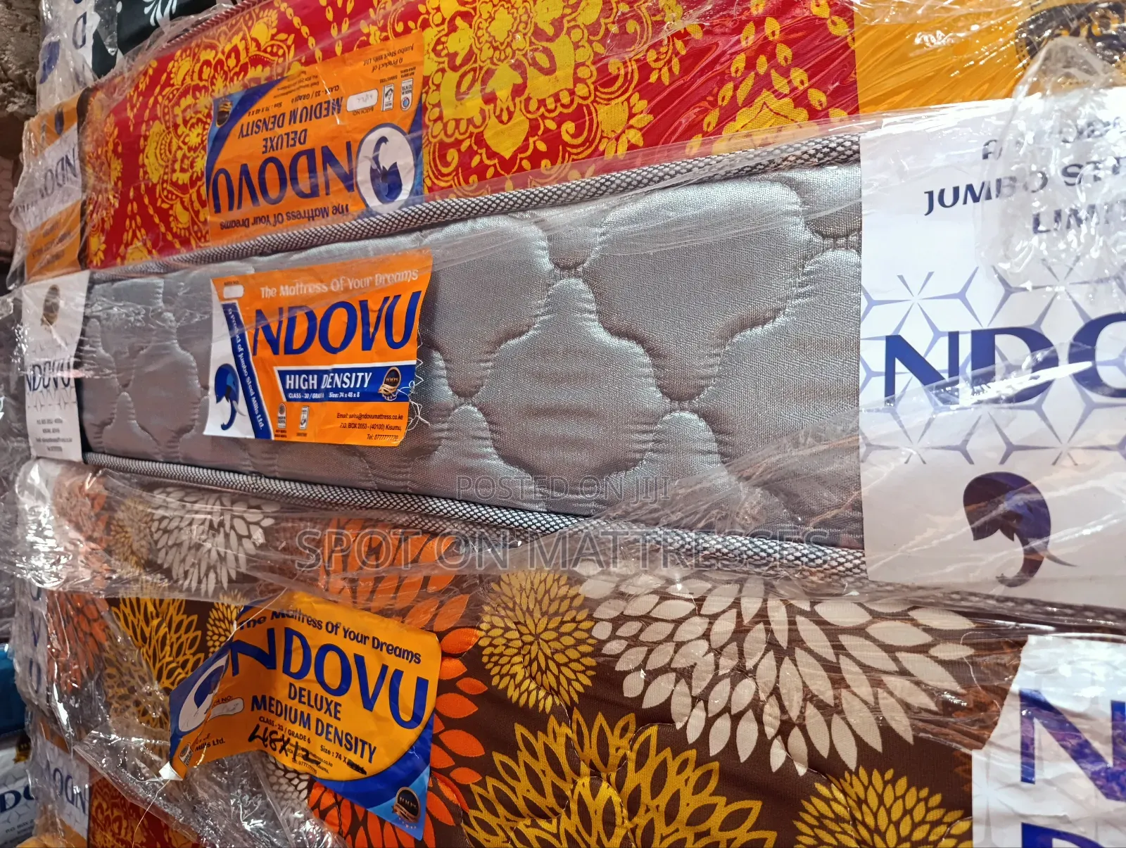 5x6x8 High Density Quilted Mattresses. Free Delivery In Nairobi.