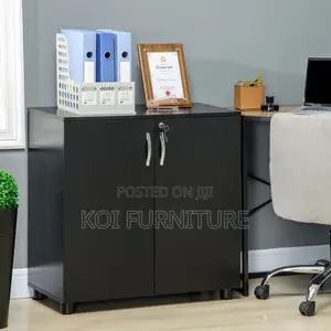 Office Cabinet : Lockable Office Storage Cabinet, 2 Door