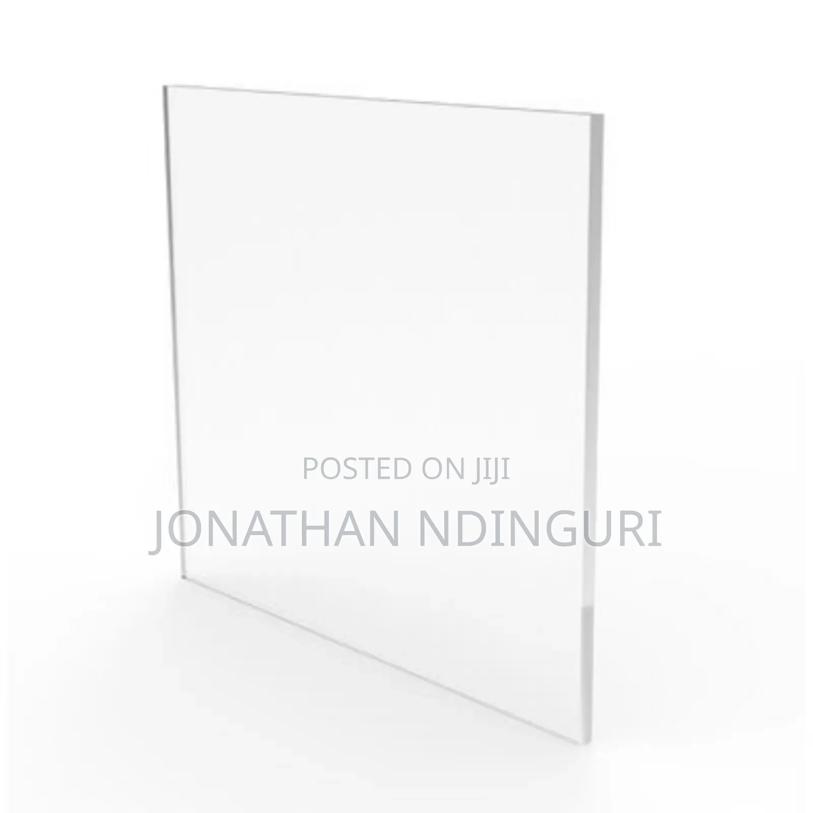 Commercial Grade Perspex Panel