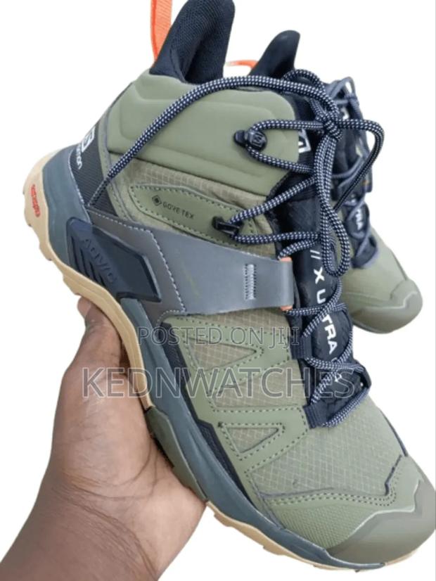 Salomon Goretex Waterproof Hiking Boots Anti-slip Outdoor Trekking - thumbnail 4