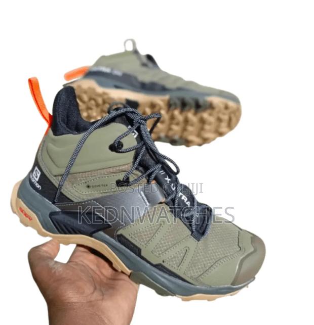 Salomon Goretex Waterproof Hiking Boots Anti-slip Outdoor Trekking - thumbnail 5
