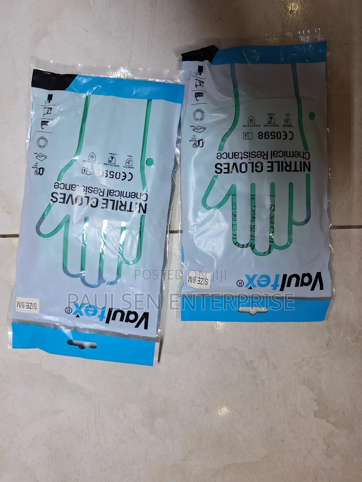 Vaultex Nitriel Gloves (En 388)