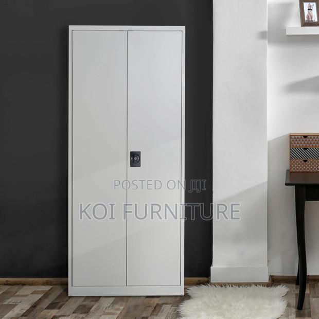 Office Cabinet : 2-Door Tall Metal Office Filing Cabinet