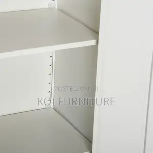 Office Cabinet : 2-Door Tall Metal Office Filing Cabinet