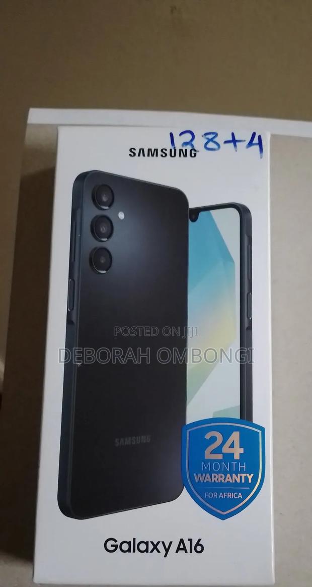 New Samsung Galaxy A16 5G 128 GB Black - main view
