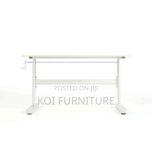 Office Desk : Manual Standing Desk Adjustable W/ Monitor Stand - thumbnail 7