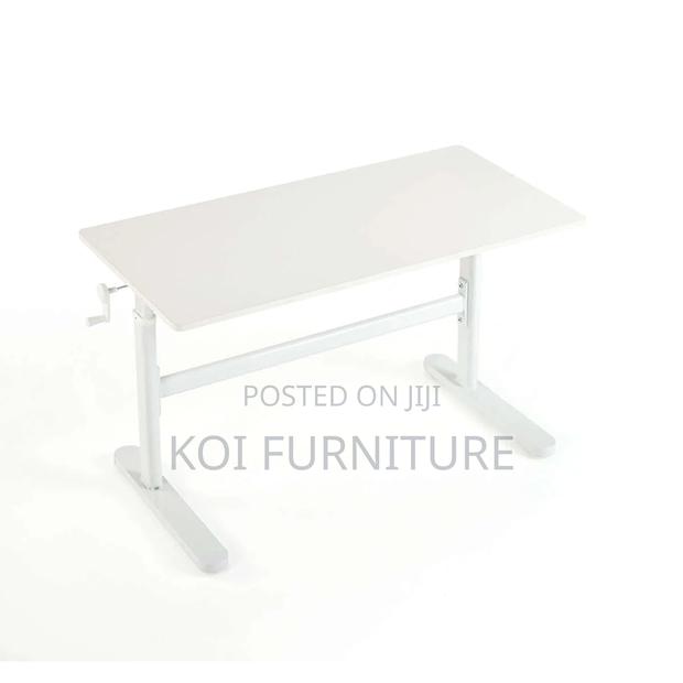 Office Desk : Manual Standing Desk Adjustable W/ Monitor Stand - thumbnail 10