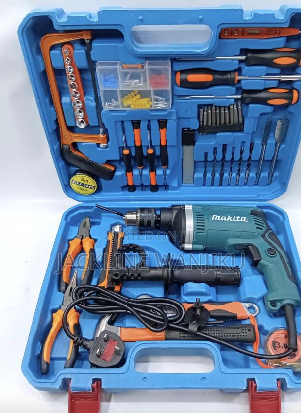 Electric Makita Drill Set Machine/ Powerful Makita Electric Drill Set