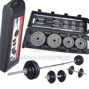 50kg Chrome Dumbells - With Case - thumbnail 2