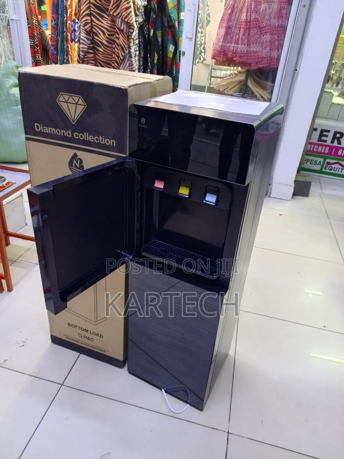 Nunix Z199c Bottom Loading Hot Normal and Cold Water Dispenser
