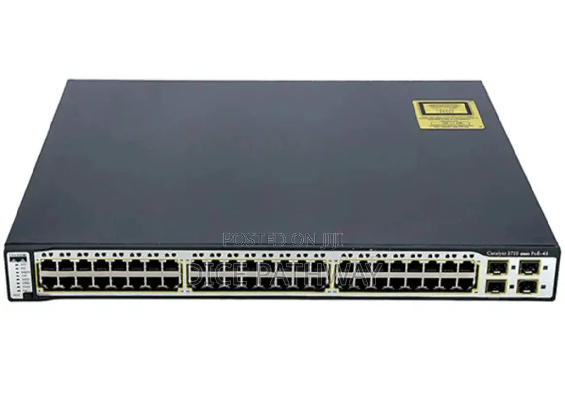 Cisco Ws-C3750-48ps-S Catalyst 3750 48-Port Poe Switch