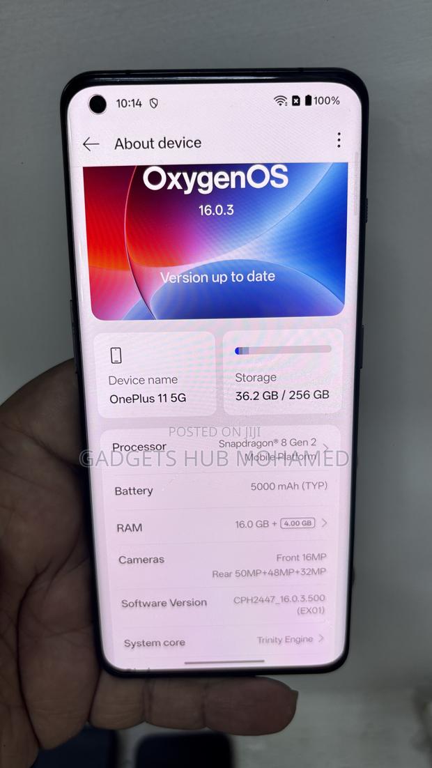 OnePlus 11 256 GB Black - thumbnail 2
