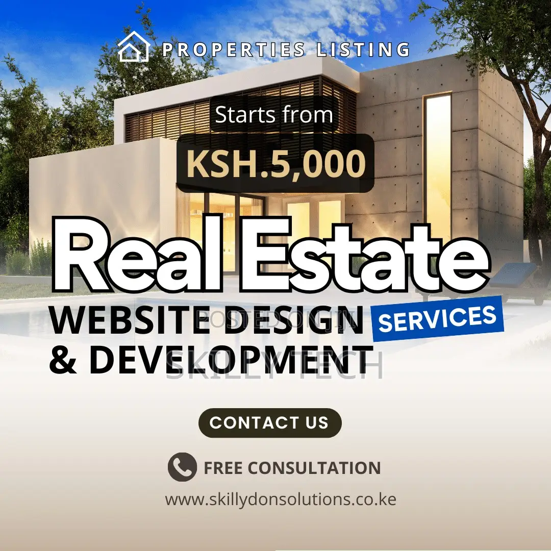 Real Estate Website Design Development Services in Kenya