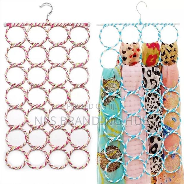 28 Holes Scarf/ Tie Holder Zy - thumbnail 2