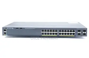 Cisco Catalyst 2960-X Switch, 24xpoe+ 370w/4x1g SFP/Lan Base